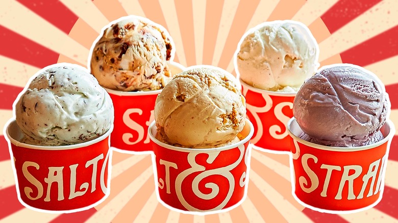 Salt & Straw ice cream in cups