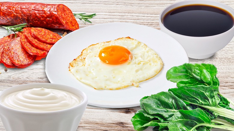 Fried egg and ingredient upgrades