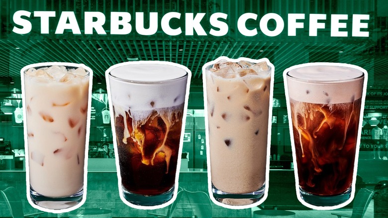 starbucks Drinks with cold foam