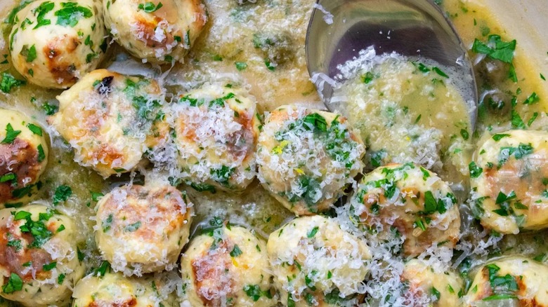 Giada De Laurentiis' Chicken Piccata Meatballs