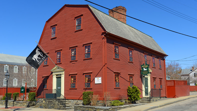 White Horse Tavern building in Newport, Rhode Island